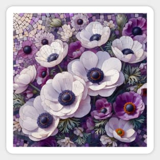 Anemone Flowers Sticker